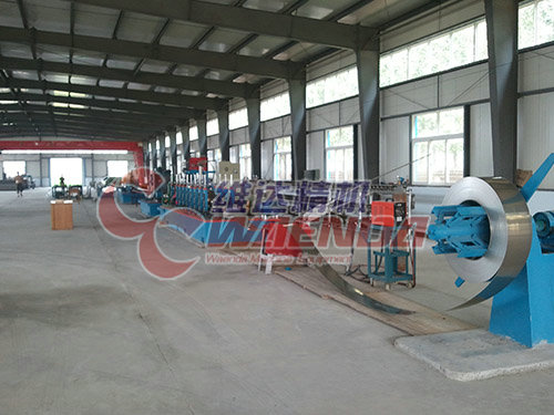 4 Automobile exhaust stainless steel pipe making machine