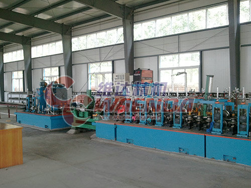 6 Automobile exhaust stainless steel pipe making machine