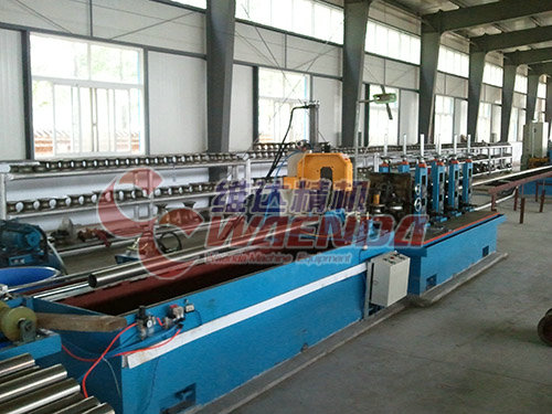 9 Automobile exhaust stainless steel pipe making machine